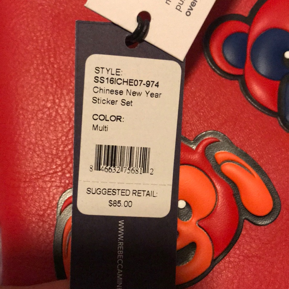 Rebecca Minkoff Chinese New Year pouch and sticker - Picture 4 of 8